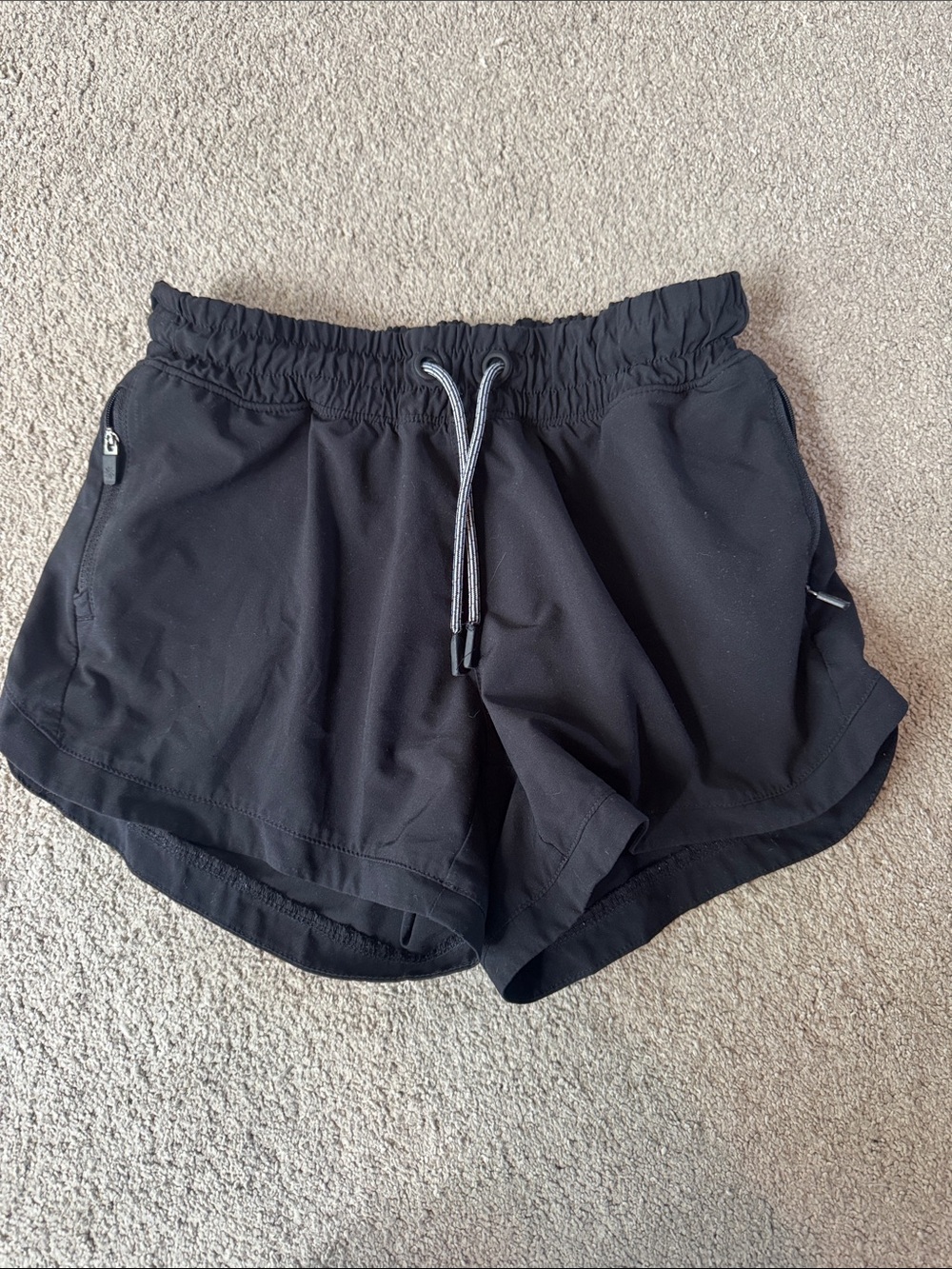 Athleta Black Girls' Athletic Drawstring Shorts